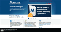 Desktop Screenshot of mihov.si
